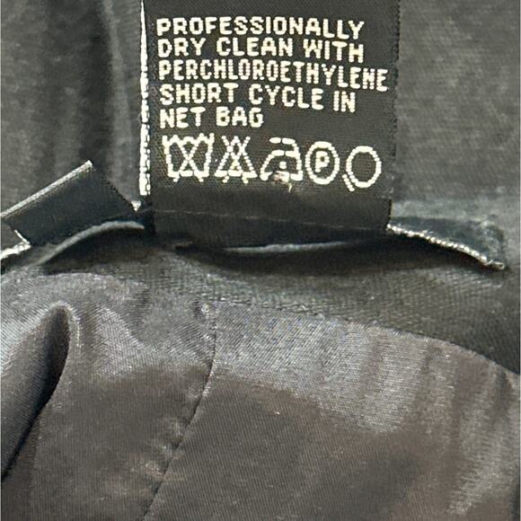 Etcetera Linen Skirt Black White Embroidery Beaded Ribbon 10 Whimsigoth Fairy - Picture 12 of 13